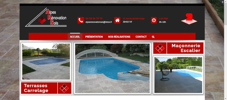 site artisan isere grenoble