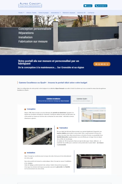 creation site internet grenoble